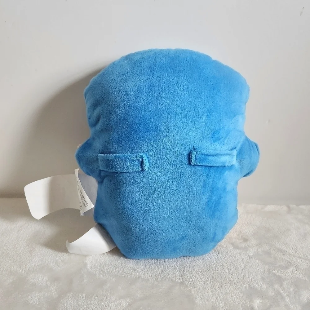 Jay Franco Marvel Avengers Captian America Blue Tan Plush Decorative Pillow 12